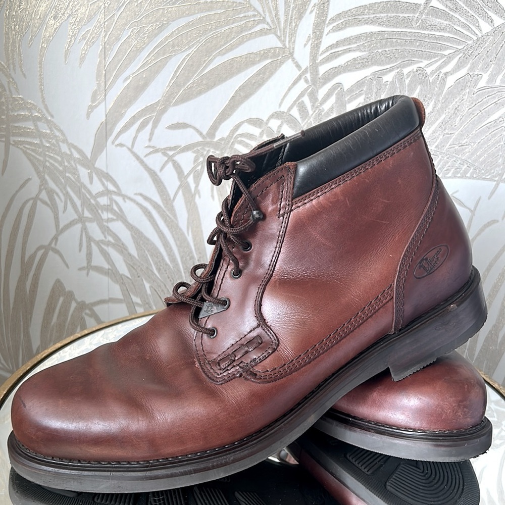 Havana Joe Leather Boots Size Men’s 15 Eur 49 Brown Color Made in Spain